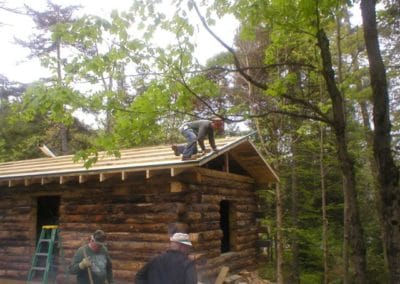 Construction on new camp