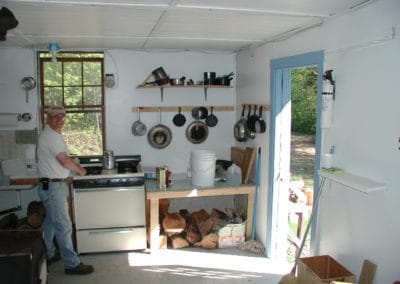 Inside Joe Indian Camp