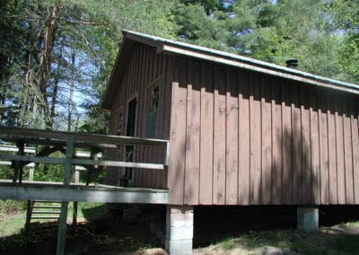 Side view of 10 Mile Camp