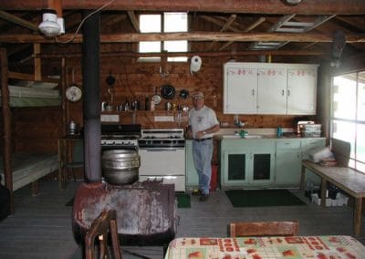 Inside Cooperage Camp